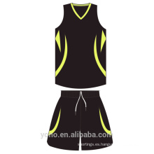 OEM \ ODM Al Por Mayor de baloncesto de la ropa de malla de baloncesto transpirable Jersey Sublimación completa Baloncesto reversible uniforme